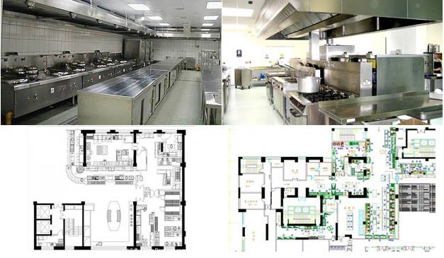 商用廚房設計公司廚房規(guī)劃設計圖